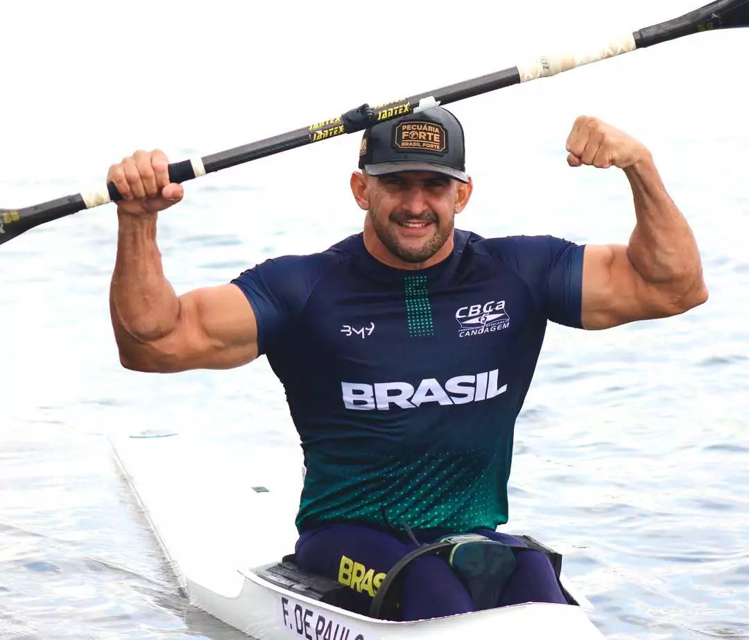 Sul-mato-grossense Fernando Rufino conquista ouro na Copa do Mundo de Paracanoagem na Alemanha