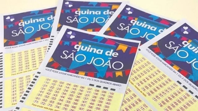 Quina de São João abre apostas com prêmio estimado em R$ 250 milhões
