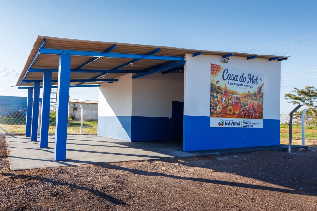 NAVIRAÍ: Casa do Mel projeta beneficiar 12 toneladas por ano